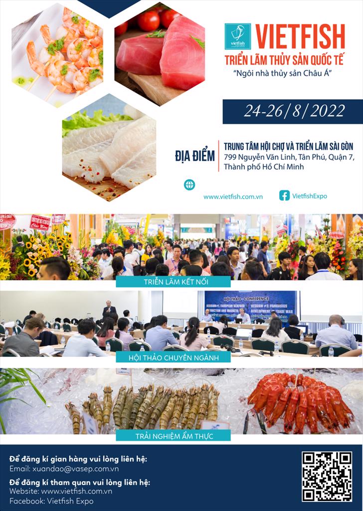 Tái khởi động Vietfish 2022 Điểm đến kết nối chất lượng thủy sản Việt Nam 